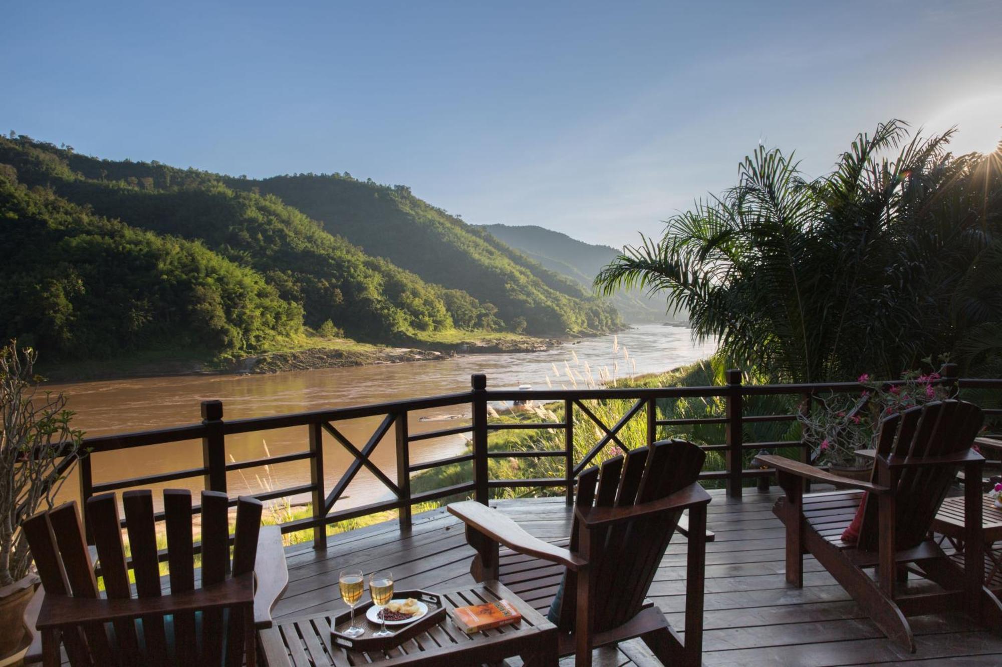 The Luang Say Lodge Pakbeng Luaran gambar