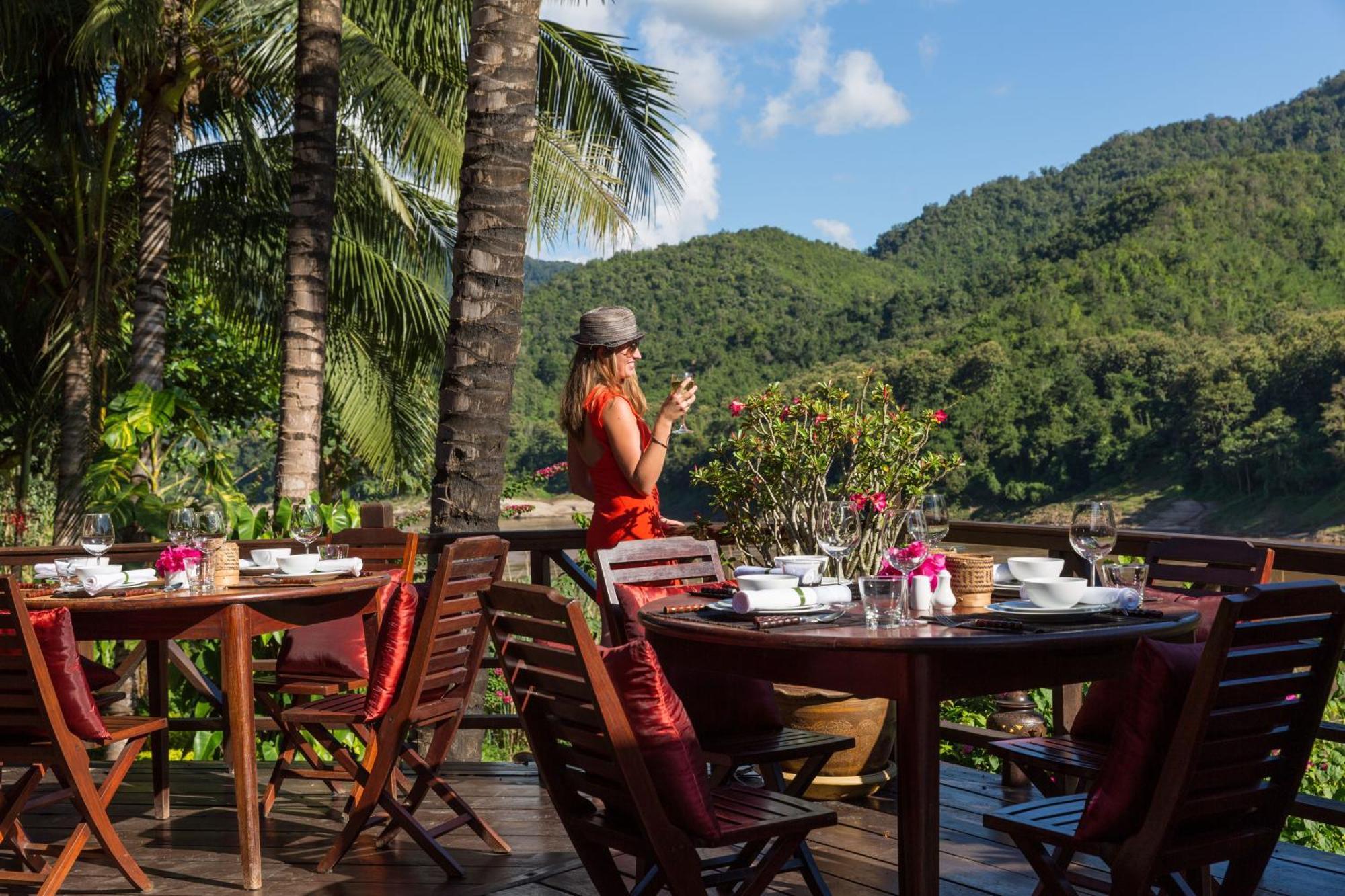 The Luang Say Lodge Pakbeng Luaran gambar
