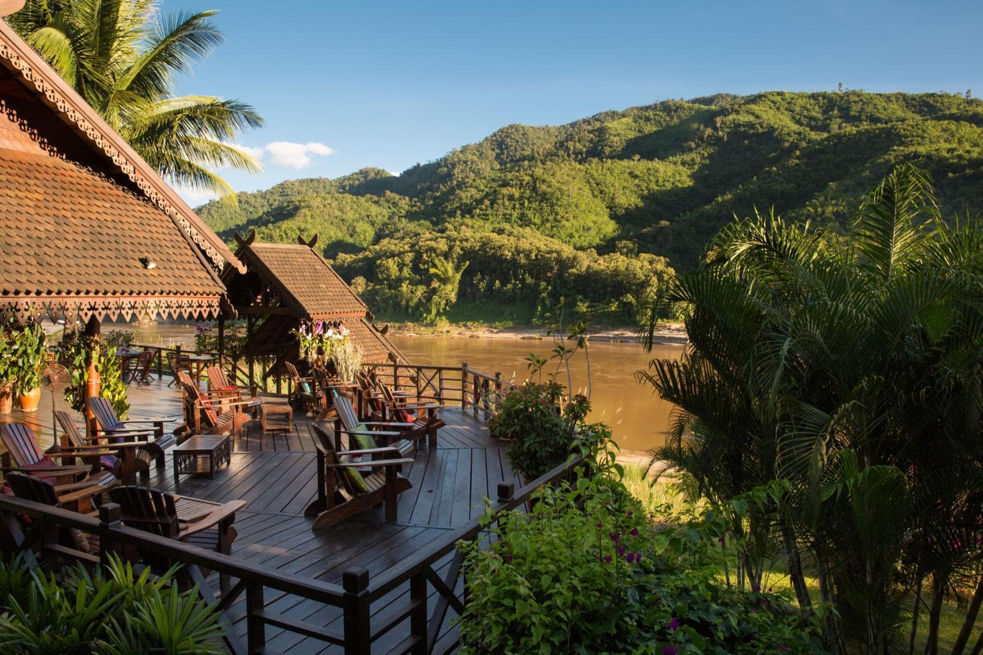 The Luang Say Lodge Pakbeng Luaran gambar